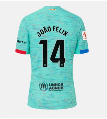 Barcelona Joao Felix #14 Tercera Equipación Mujer 2023-24 Manga Corta